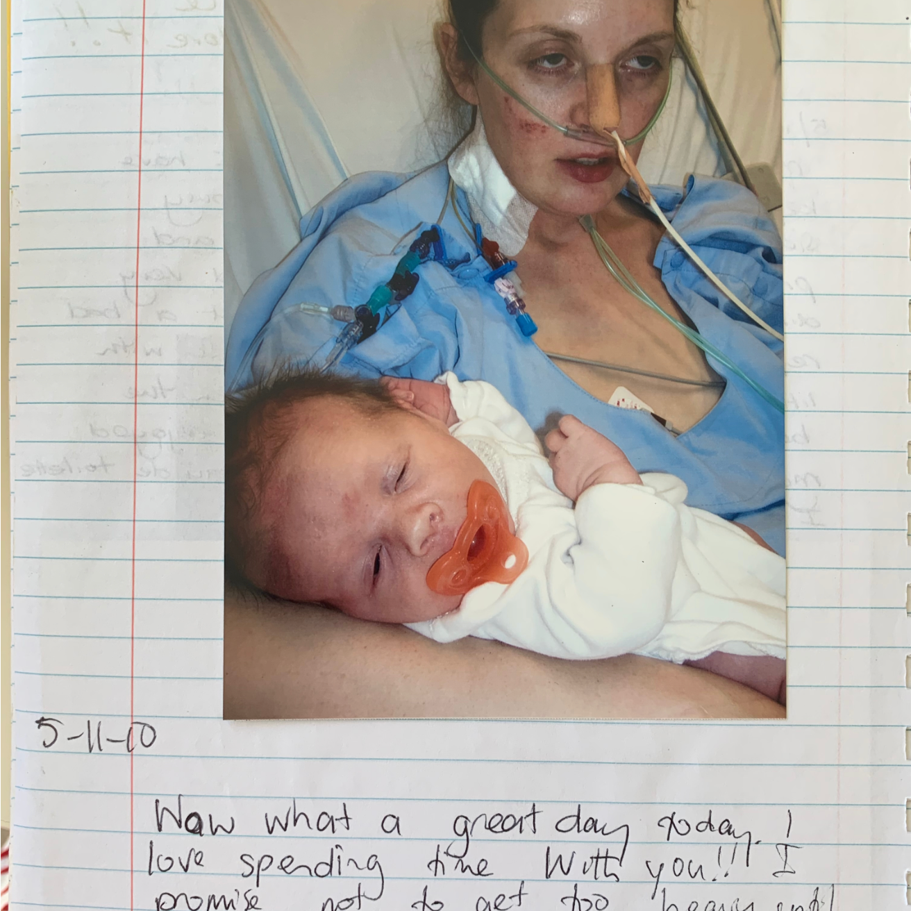 I gave birth and was in a coma for three weeks