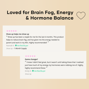 Eir Supplement Show Up reviews - loved for brain fog, energy, and hormone balance